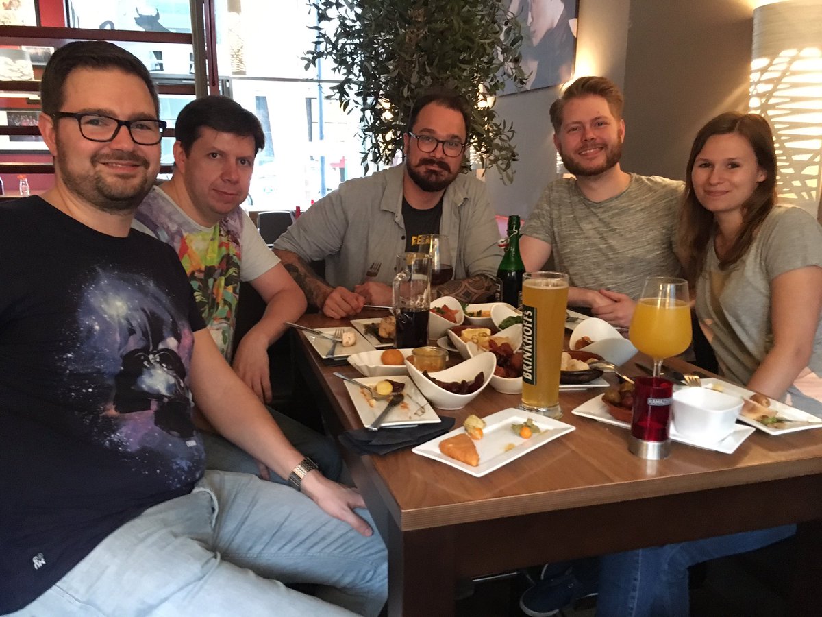Heute gibt es Tapas zum Auftakt des seriesly TEAMTREFFENS! :) Grüße aus Dortmund.