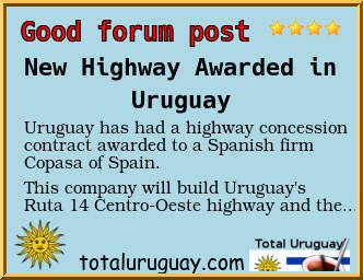 totaluruguay's tweet photo. New Highway Awarded in Uruguay https://t.co/kChuCYB8dM https://t.co/2WQ41du9Up