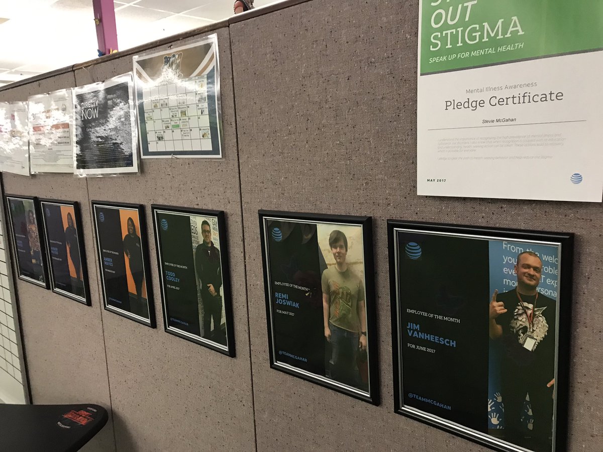 TeamMcGahan's tweet photo. New additions to the wall of success! #RepOfTheMonth @AustinAvengers #AwesomeATSD https://t.co/KLWGIKudSU
