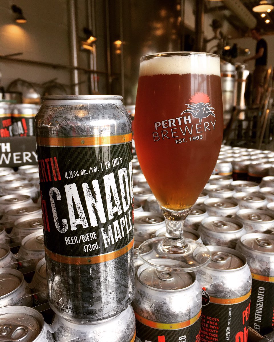PerthBrewery's tweet photo. #OhCanada Maple is back in the line up!🍁🍻
@Temples_Syrup #MapleAle https://t.co/1Z4vIs2AFm
