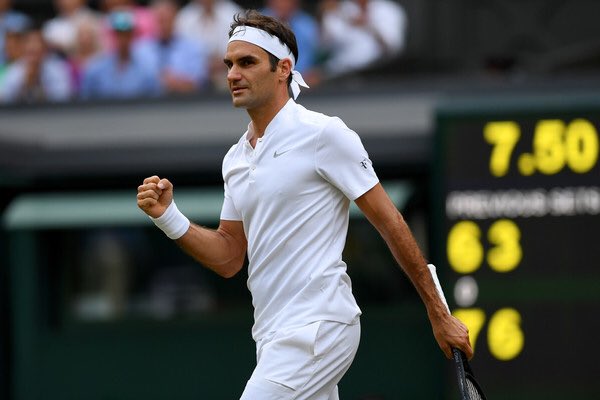 Federer zatím ve Wimbledonu neztratil set