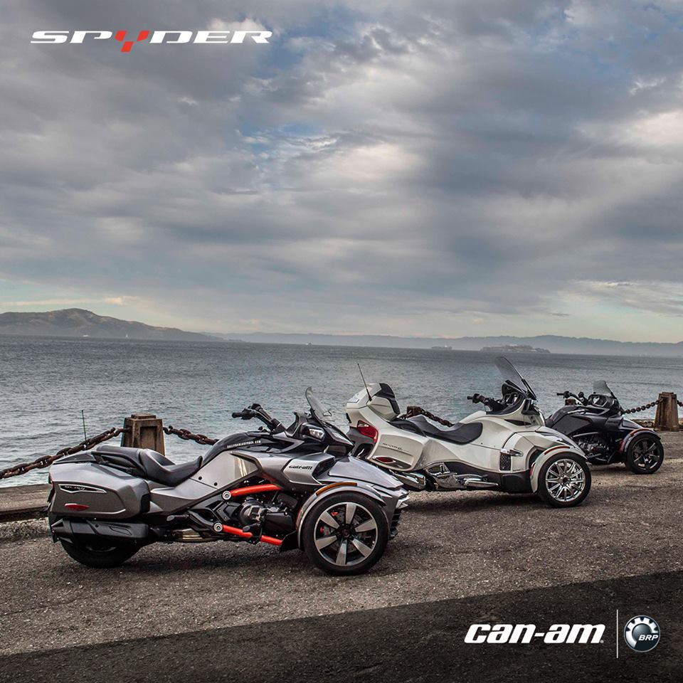 CycleModesto's tweet image. Take your first step in the Can-Am Spyder adventure.
Build yours → bit.ly/23p7cWa