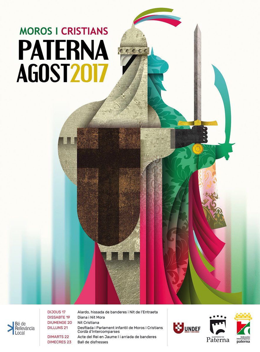 Intercomparsas's tweet photo. El cartel ganador del concurso de "jose Barbeta" es obra de Daniel García Moragues https://t.co/PlFlncFPNE