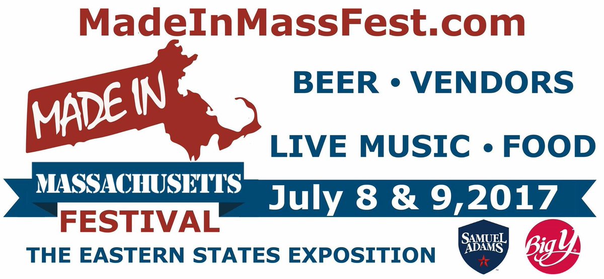 The <a href="/madeinmassfest/">Made in Mass Fest</a> starts tomorrow! 12-10 on Saturday and 12-6 on Sunday at the Big E. Stop by our booth and try our latest #homebrew!
