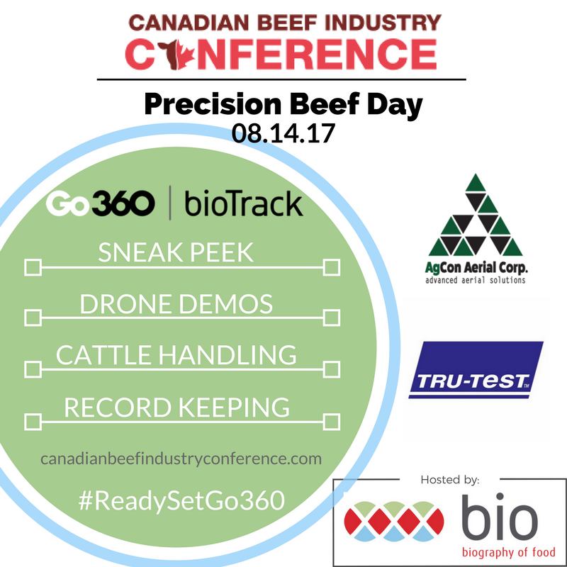 AgSights's tweet image. Sign up for #Precisionbeef @CDNBeefConf! Learn how easy to use tech help you be more informed in your #livestockmanagement. #ReadySetGo360