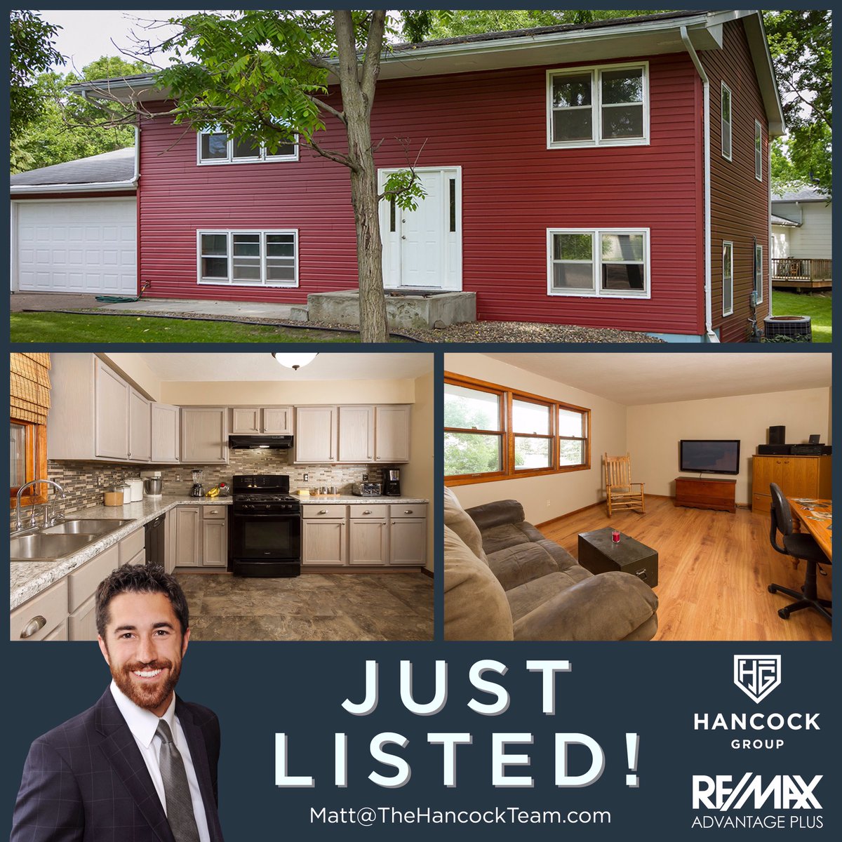 HancockGroupMN's tweet photo. Just listed!!!  https://t.co/2dGUj8yNPb

matt@thehancockteam.com | 952.454.4617 https://t.co/Zo22YMTAkt