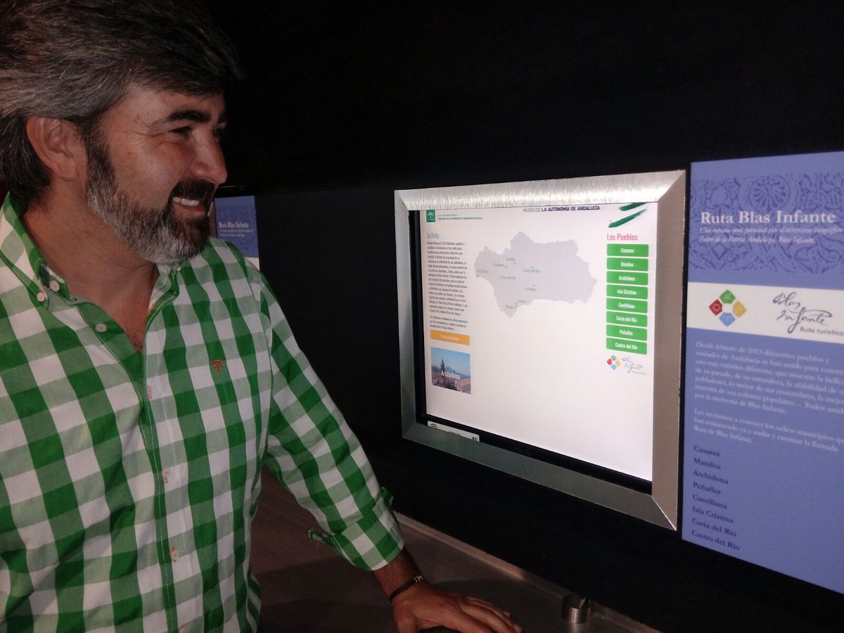 La #RutaBlasInfante ya está presente en el Museo de la #Autonomía!