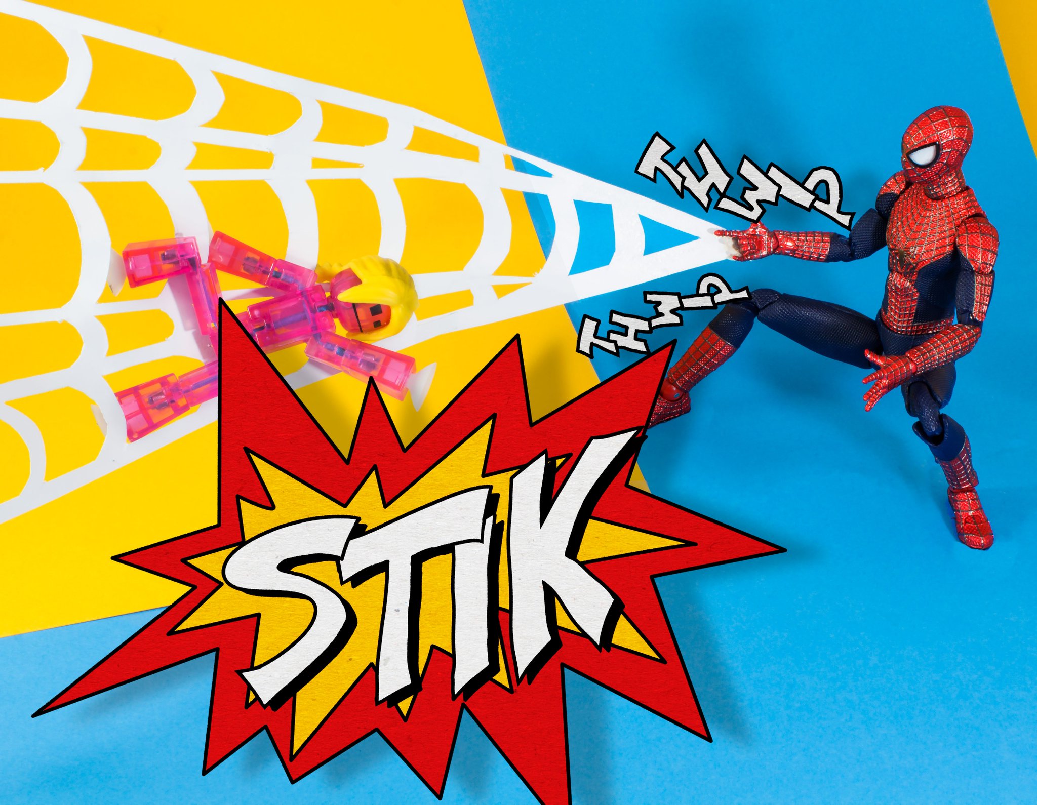 stikbot spiderman