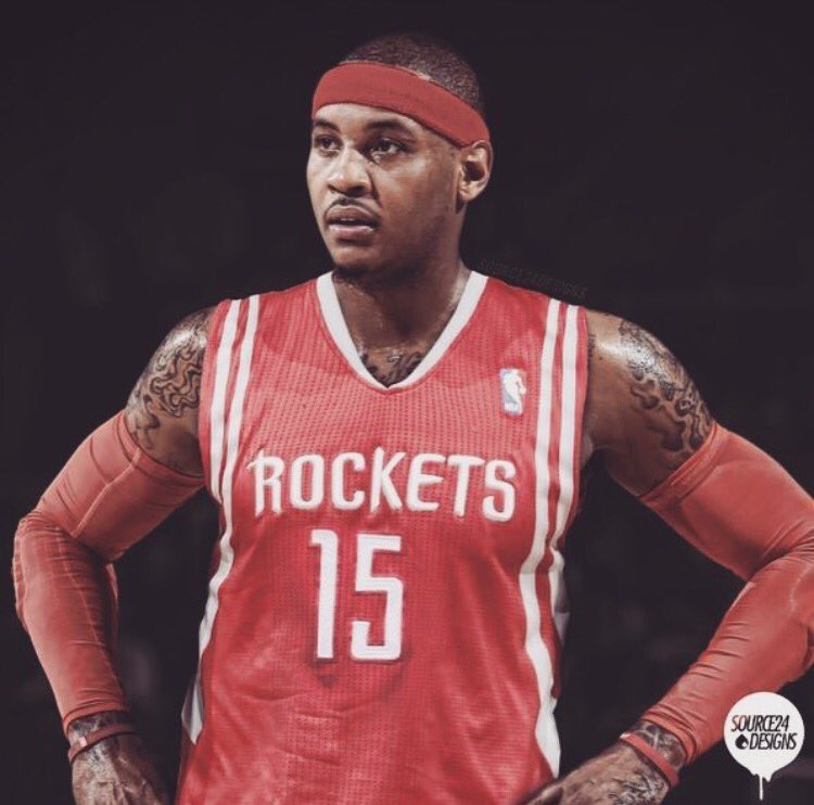 CrossOver_JL's tweet photo. Melo has agreed to waive his no trade clause if he can join the Rockets or the Cavs! 
#nba #rockets #knicks #cavs https://t.co/rVYkZ2L8aC