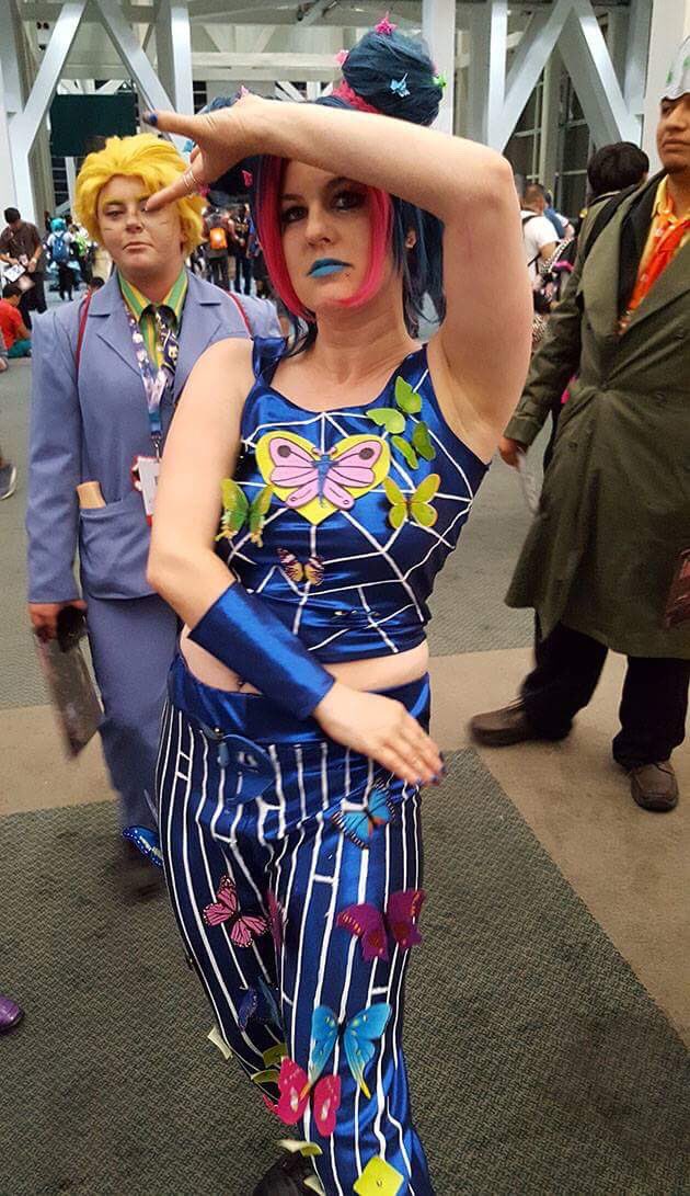 Kira Buckland Sweet Pirates Crew On Twitter Cool Photo Of My Jolyne At Anime Expo Thanks To Vizmedia Jojosbizarreadventure Jjba Jolynekujo Https T Co Rlcpn4kjww Https T Co Uimsklkegl Twitter