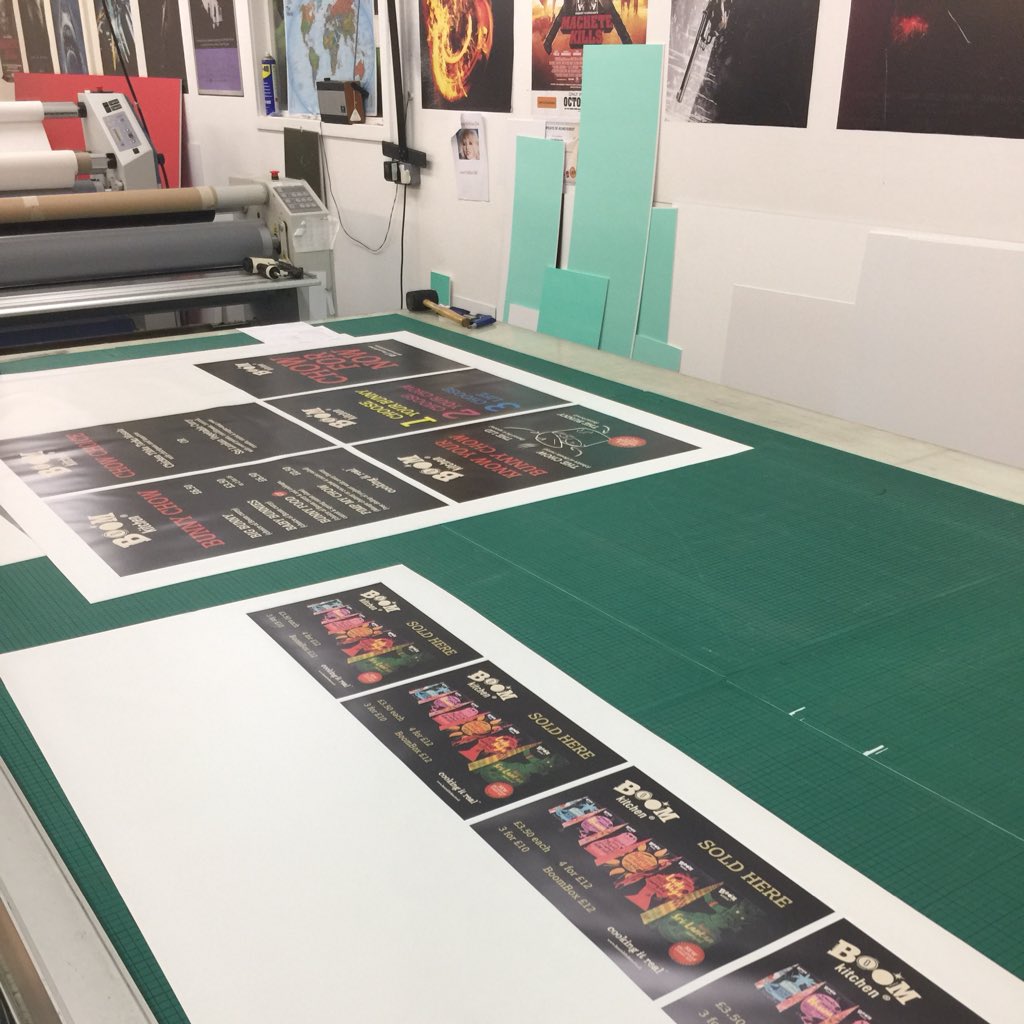 BoOMRevolution's tweet photo. Thanks @BLLargeformat for our signs #haveitlarge https://t.co/9ZFznMTki4