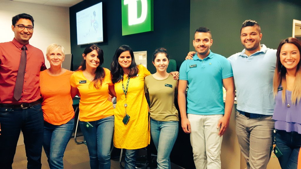 Navid_TD's tweet photo. #TeamParkandTilford rocking the #rainbow #ForeverProud #PacGivesBack#CVNS https://t.co/H57blX72is