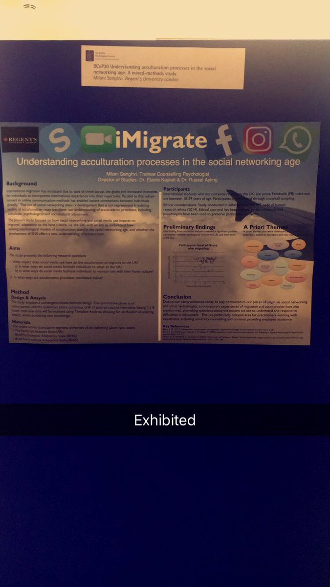 MiloniPsych's tweet image. Yep- posted my conference poster on social media to share my research journey with my loved ones across the globe #dcopconf #parallelprocess