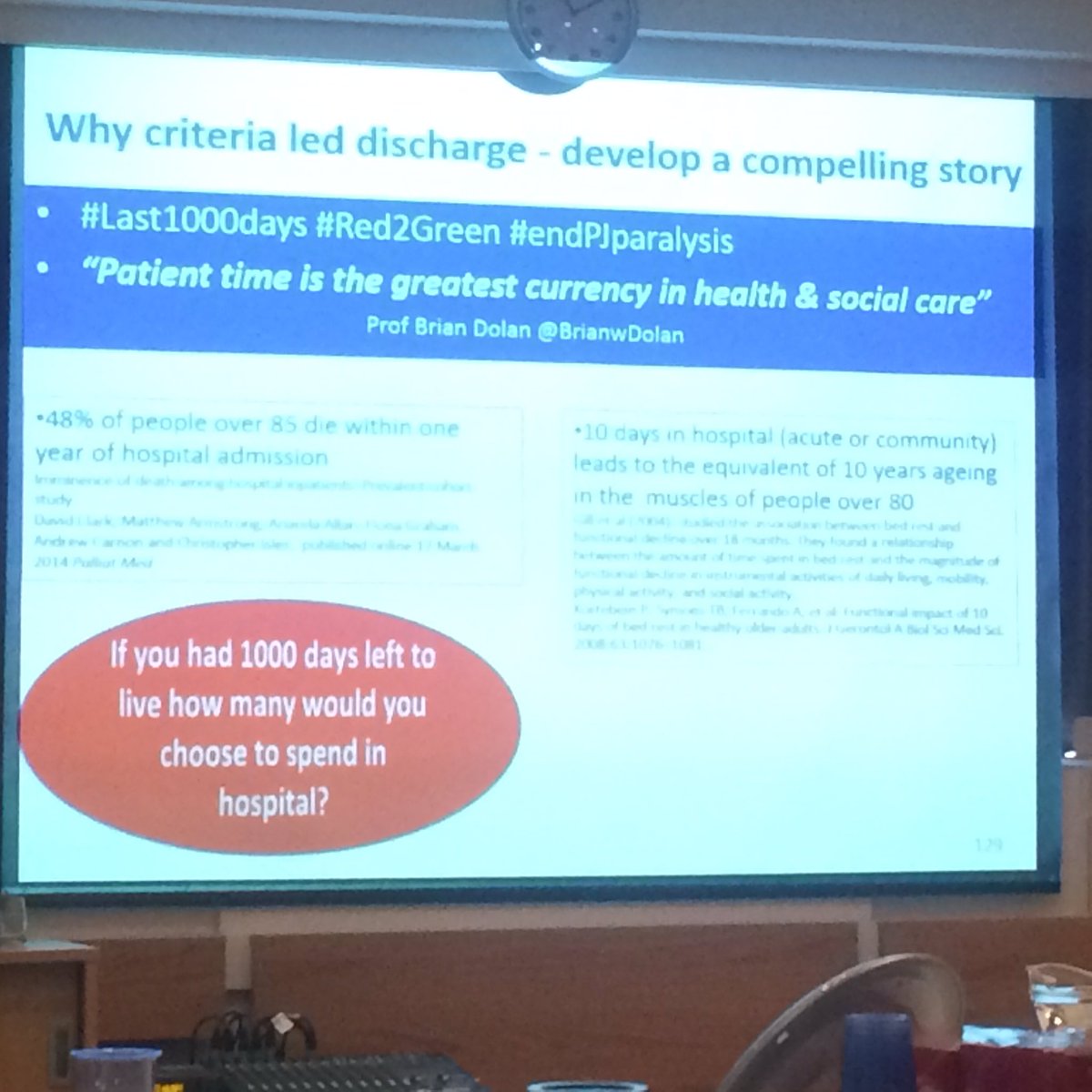 Brilliant day sharing our experience and how we can improve our patients discharge  #improvedischarge @PHNT_NHS