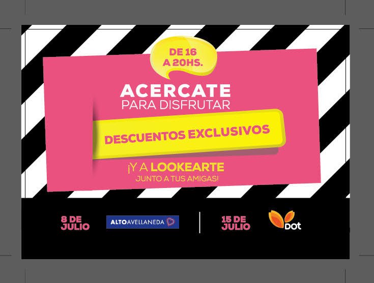 #Atención ⚡️ <a href="/getthelookarg/">Get The LOOK</a> estará celebrando el #DíaDelAmigo con juegos, premios y descuentos mañana en #AltoAvellaneda y el 15/7 en #DOT