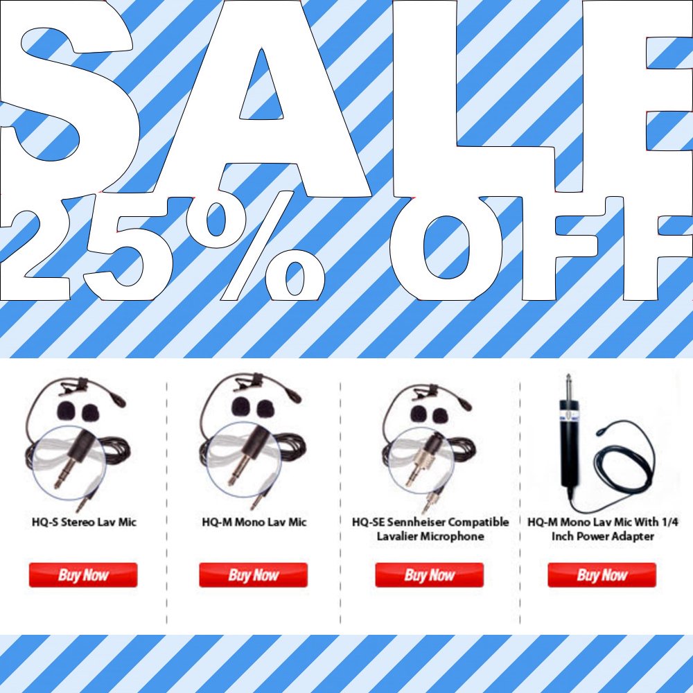 AspenMics's tweet photo. Need a #Lavalier #Microphone? Check out our #AspenMics July #Sale 25% off! #Stereo #Mono #LavMics More Info Here: https://t.co/D3mypSRBGA https://t.co/6lF8GZilcF