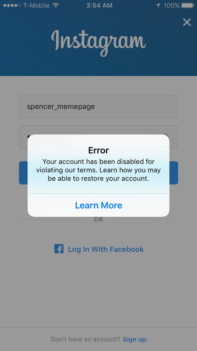 Instagram Account Got Hacked And Disabled