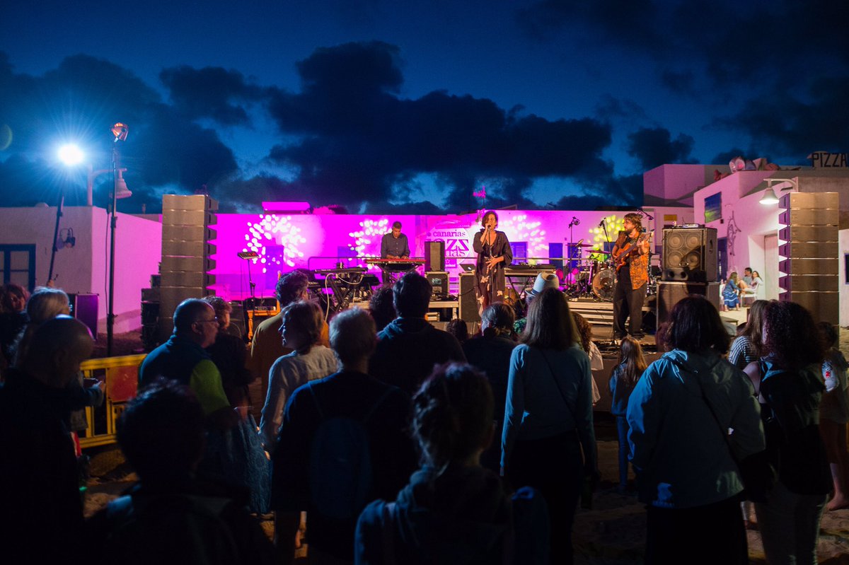 Otro lugar mágico para vivir y disfrutar el #26CanariasJazz...#LaGraciosa 💚🎵💚#Lanzarote