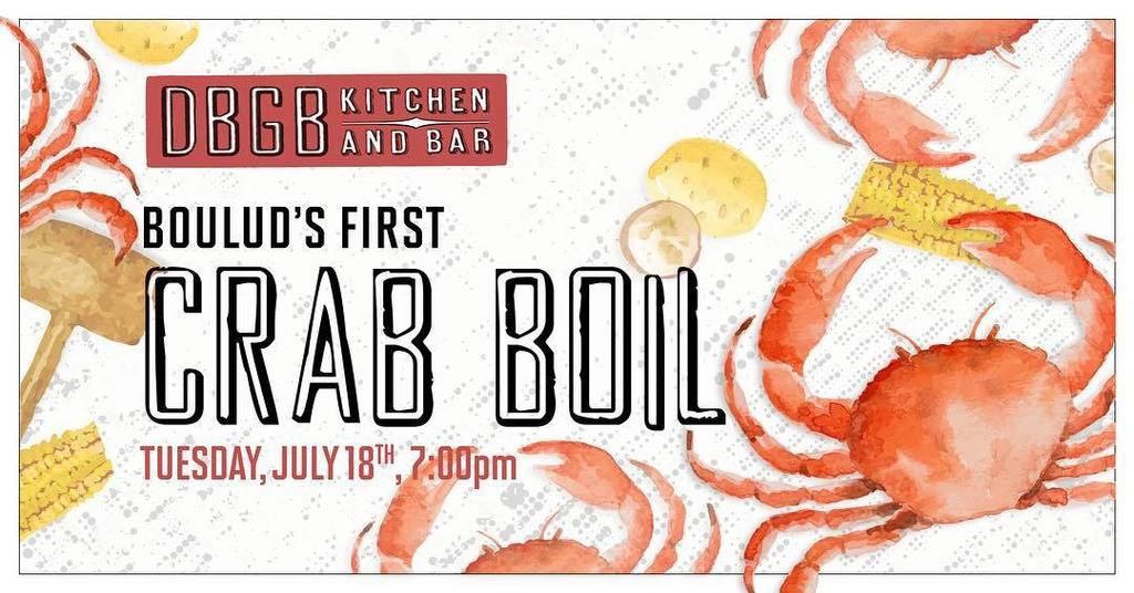Tues, July 18th: join us on the terrace for our first ever crab boil! Featuring meaty blue crabs, kielbasa, corn, … ift.tt/2sPYBDx