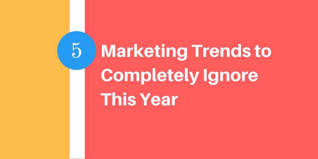 FlingCardApp's tweet image. 5 #Marketing Trends to Completely Ignore This Year | @HighTechMkt buff.ly/2renA2q