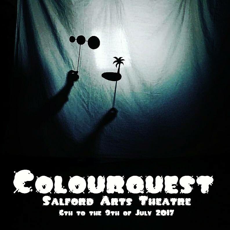 Having a great time performing in the weird and wonderful COLOURQUEST <a href="/SalfordArts/">Salford Arts Theatre</a> on until Sunday.