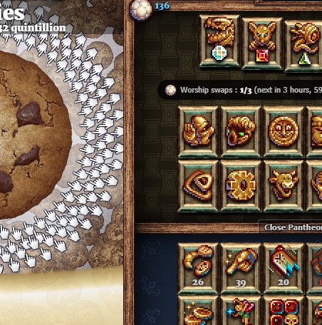 Orteil on X: boyo!!! check out the new Cookie Clicker update. we got  minigames   / X