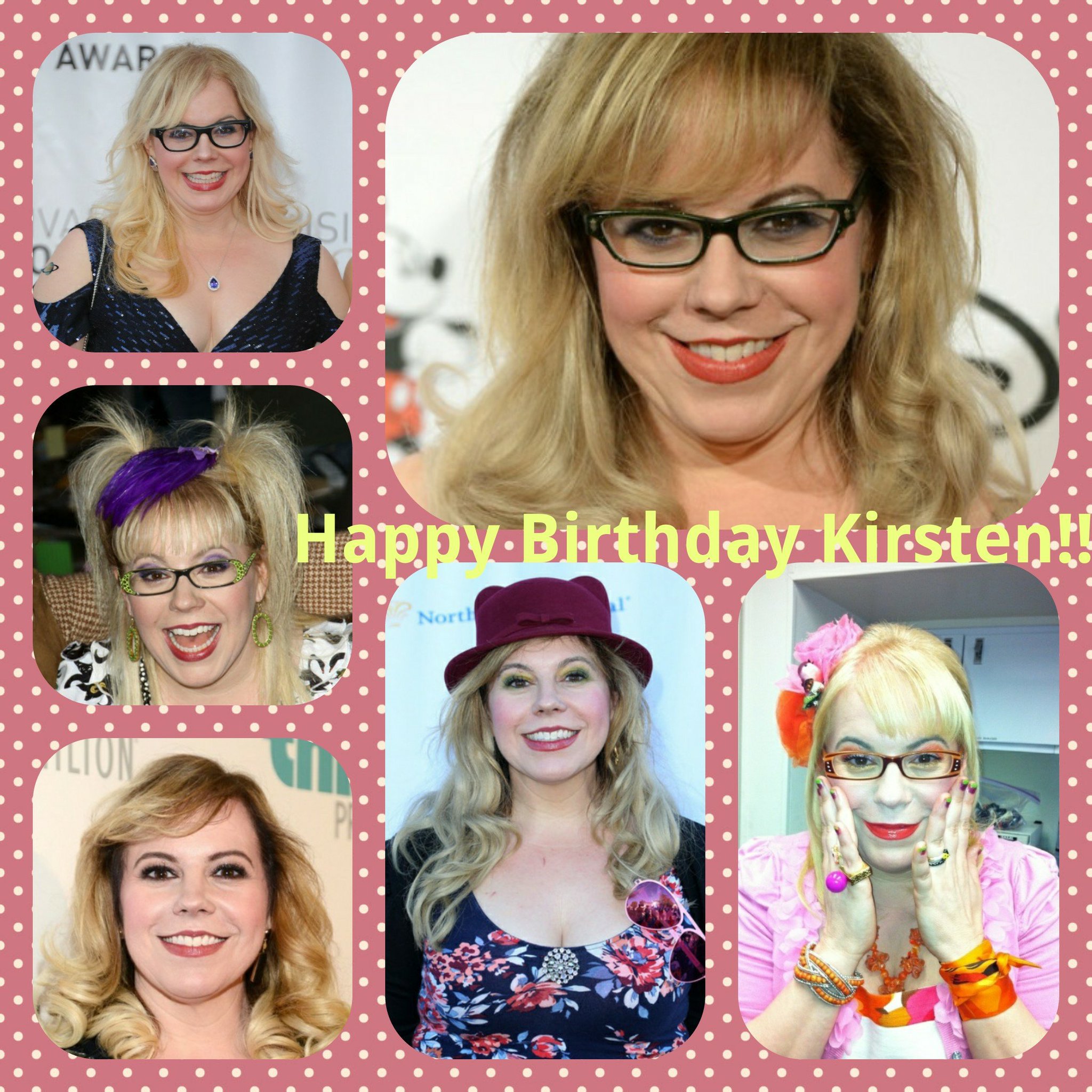Happy Birthday Kirsten    