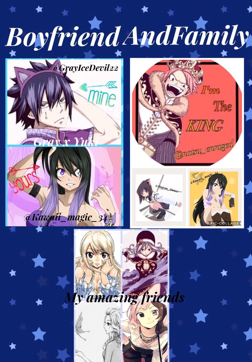 Kawaii_magic_34's tweet image. @angelic_mage @KinutaEnto @LuceHeartfila @FairyWaterMage @GrayIceDevil22 @natsu_enraged @Magcon_Dana2 
(Love you all! ❤️)