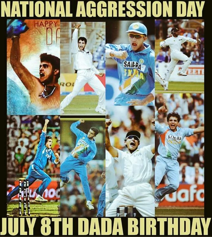 Happy Birthday, Saurav Ganguly Here\s wishing you a great year ahead. 