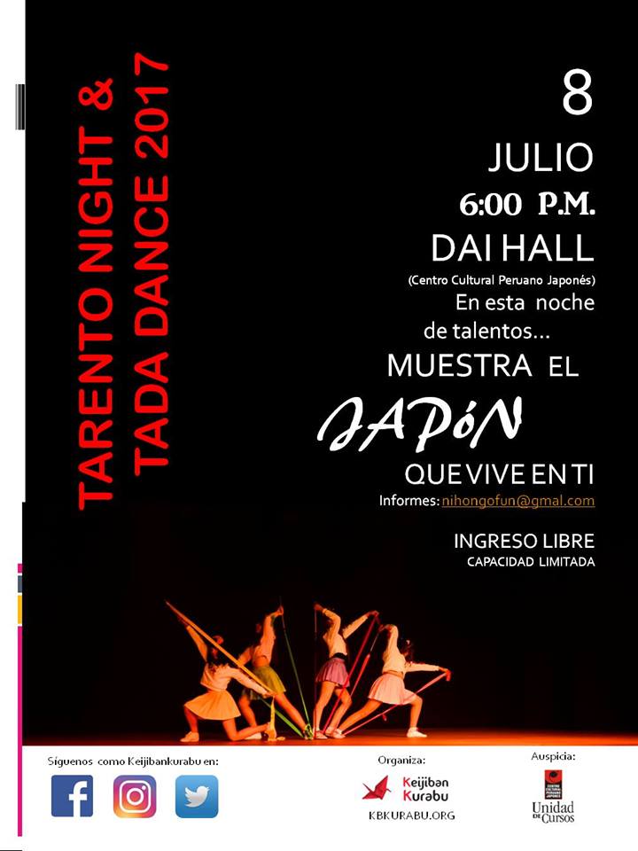 iro_bang's tweet photo. ✨【ANUNCIO PRESENTACIÓN】✨
☆ Tarento Night & Tada Dance
⇒ https://t.co/XuF9GPQV6y #IroBang #TarentoNigh #TadaDance https://t.co/JD1c7r1mPx