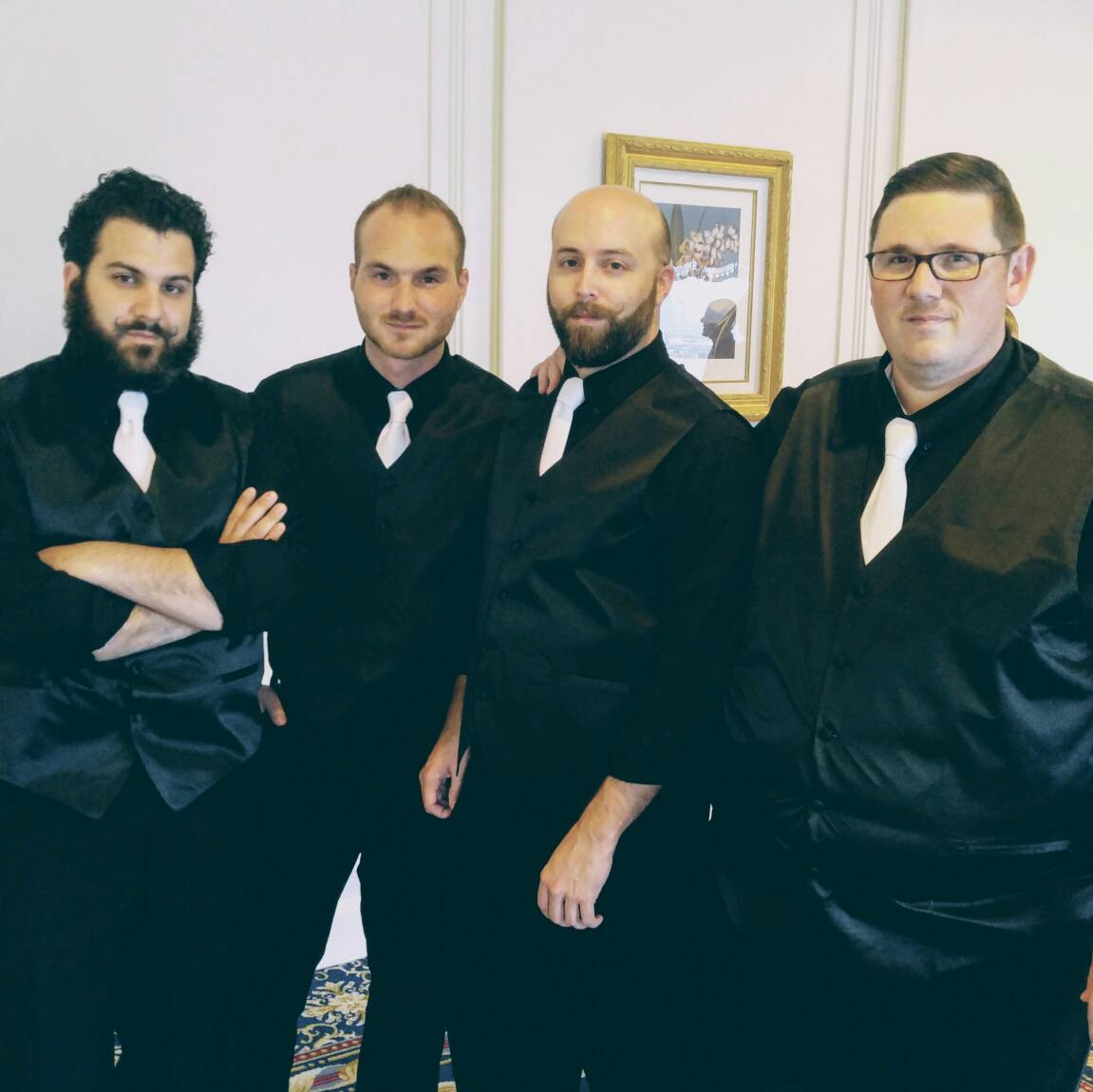 RegularsQuartet's tweet photo. Regulars looking #flyaf. Ready to catch some #fireinabucket with our brothers in the @AllianceChorus #bhsvegas #ohyeahman #everyoneinharmony https://t.co/9YX92d9doa