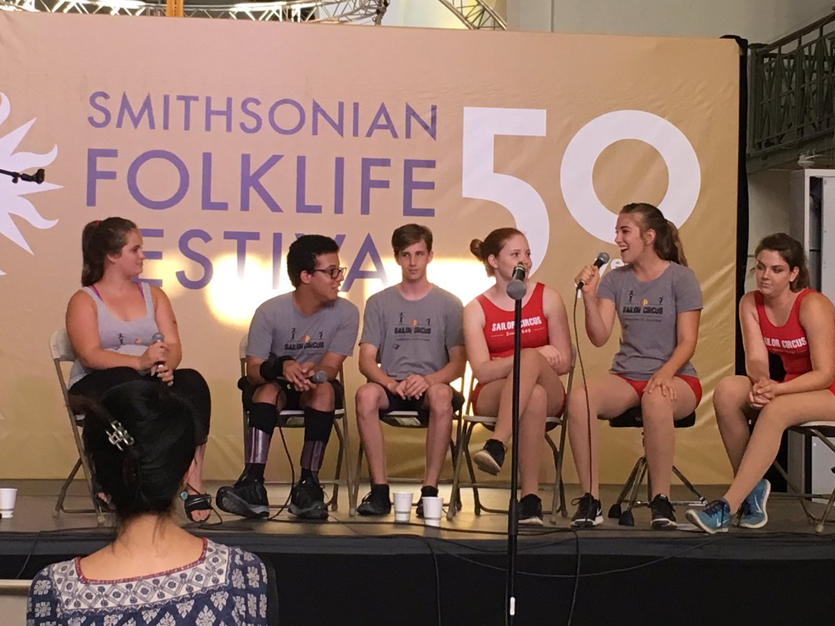 CircusArtsSRQ's tweet photo. Another fantastic day at @smithsonianfolklife. Hard to believe there are just TWO DAYS LEFT! πͺπΊπΈ #CACinDC #2017Folklife https://t.co/SNUWj4U6TY