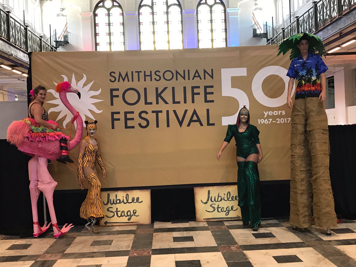 CircusArtsSRQ's tweet photo. Another fantastic day at @smithsonianfolklife. Hard to believe there are just TWO DAYS LEFT! πͺπΊπΈ #CACinDC #2017Folklife https://t.co/SNUWj4U6TY