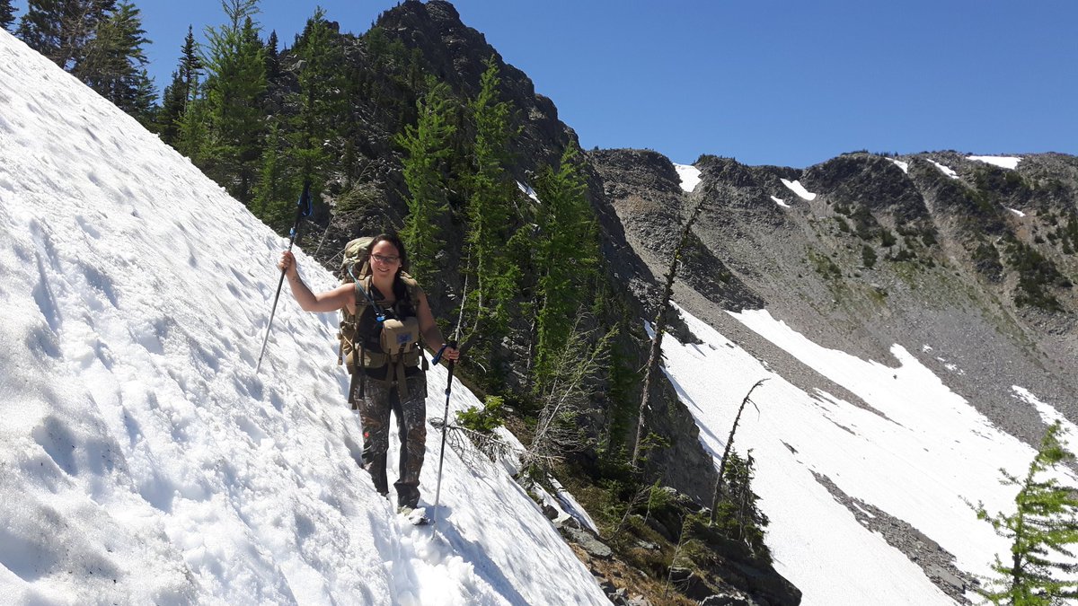 CanadaHuntress's tweet photo. #Hiking through the snow.... https://t.co/uLLlV9ICAP