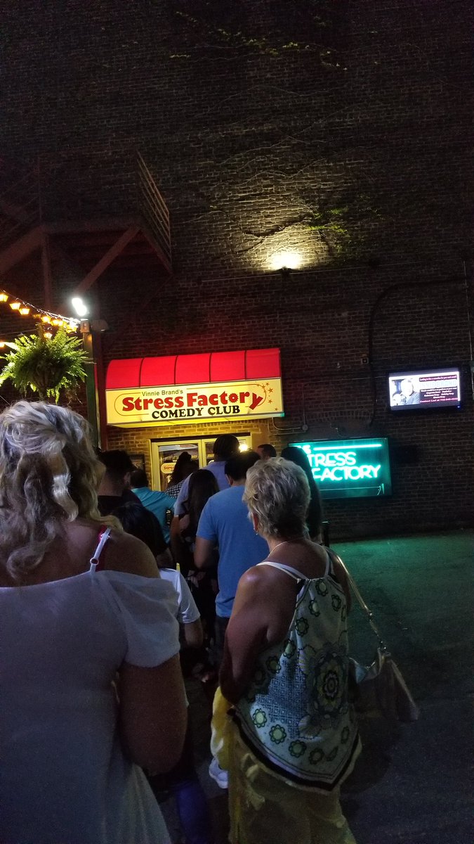 Stevieg2887's tweet photo. The comedy club waiting for george Lopez https://t.co/FQu26RHb8N