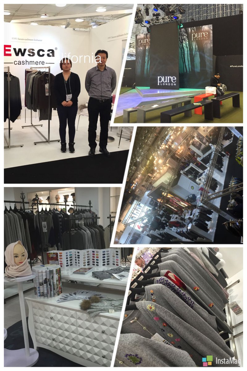 calling all cashmere lovers: Nice to see you again in the coming PURE LONDON SHOW, on23th-25th,July! Our booth is No. B190. Welcome! :-)
