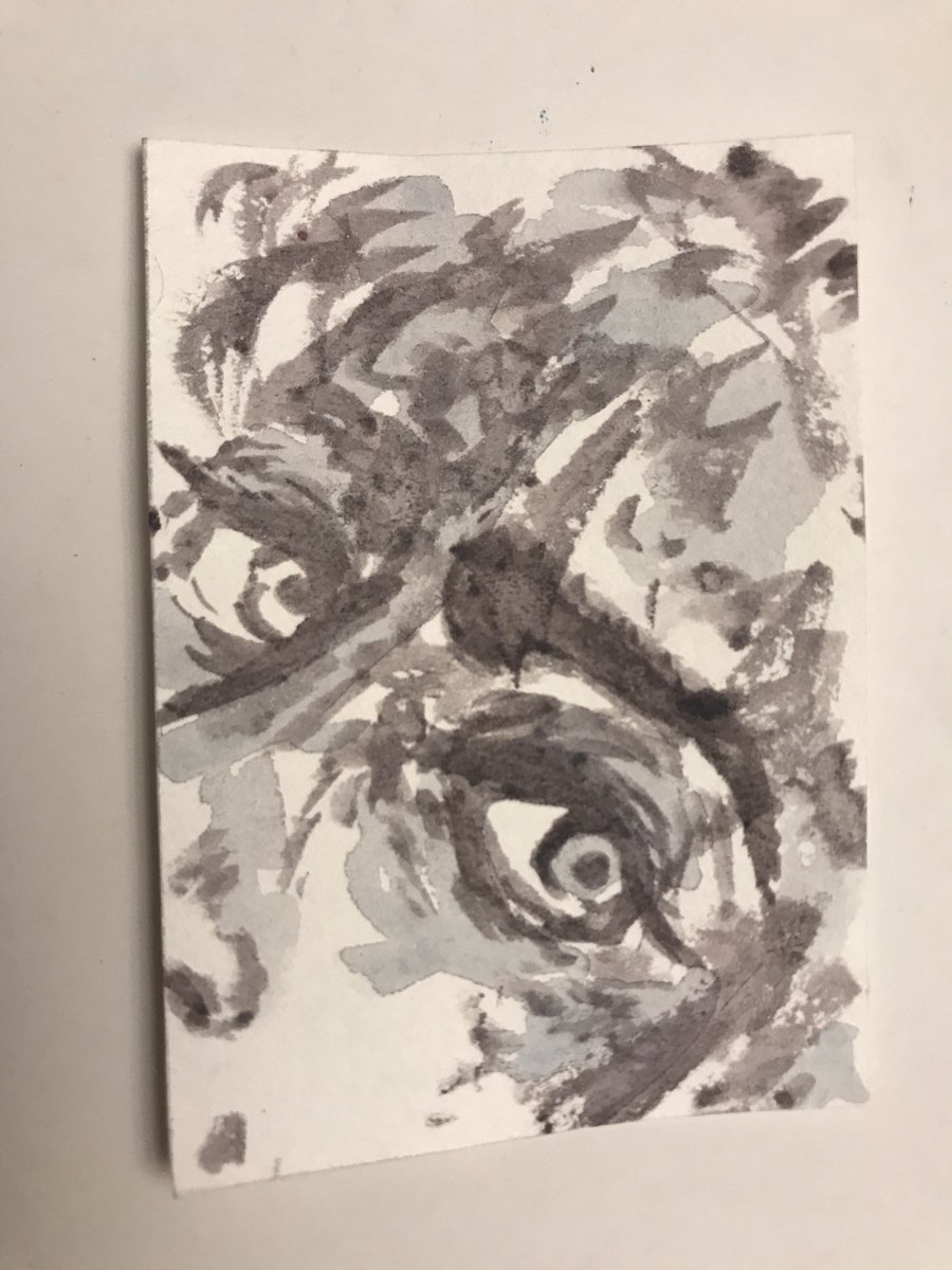 I have extra Watercolor paint—

🦑Will slide into DMs to send
🦑Probably be like the art below.
🦑shoddy at realism so don't h8 m8