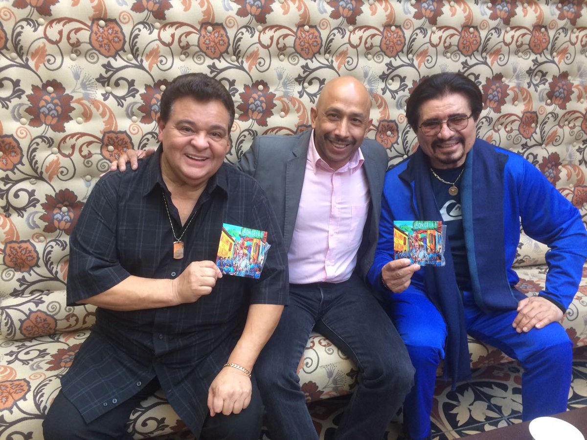 Con los Reyes de la Salsa.  #VACILANDOELGUAGUANCÓ