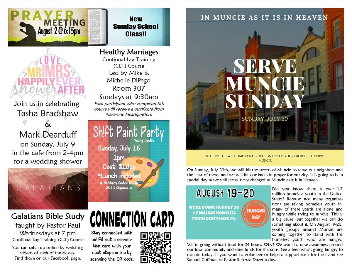 SSNazMuncie's tweet photo. #weeklybulletin #SouthSideNazMuncie #theRedBalloon #DividedLife https://t.co/ouXoIEYke9