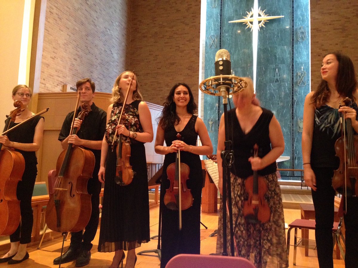 rsamuels's tweet photo. Just recorded a great concert by Madison's Willy Street Chamber Players with guest artist Suzanne Beia https://t.co/EavpJaan3K