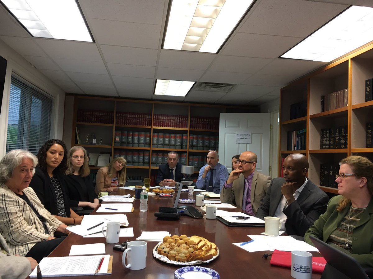(Most of the) Center staff meeting to help advance access to Medicare and health care justice. Thank you to <a href="/johnahartford/">The John A. Hartford Foundation</a> Foundation.
