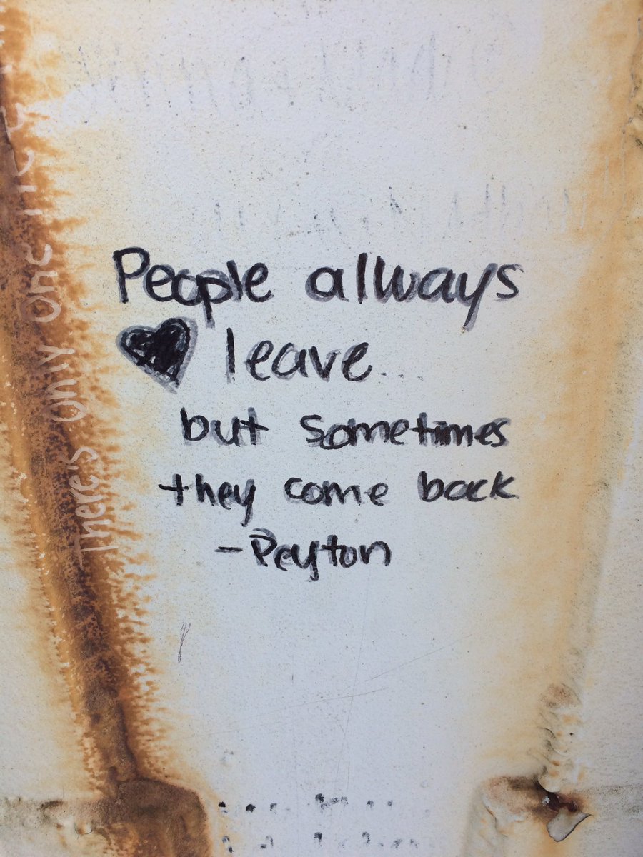 alyssassyla's tweet photo. I don't want to be anything other than what I've been trying to be lately #OTH https://t.co/7muCEV6CDH