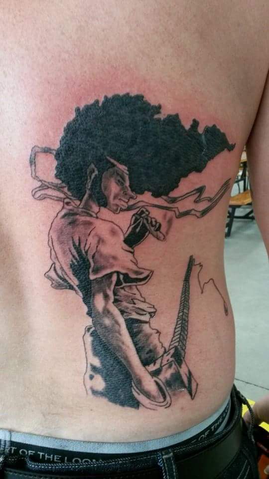 ricky dox rosa a X: "#afrosamurai #INK #tattoo #greywash @TattooTitansFan https://t.co/LTthTbasnl" / X
