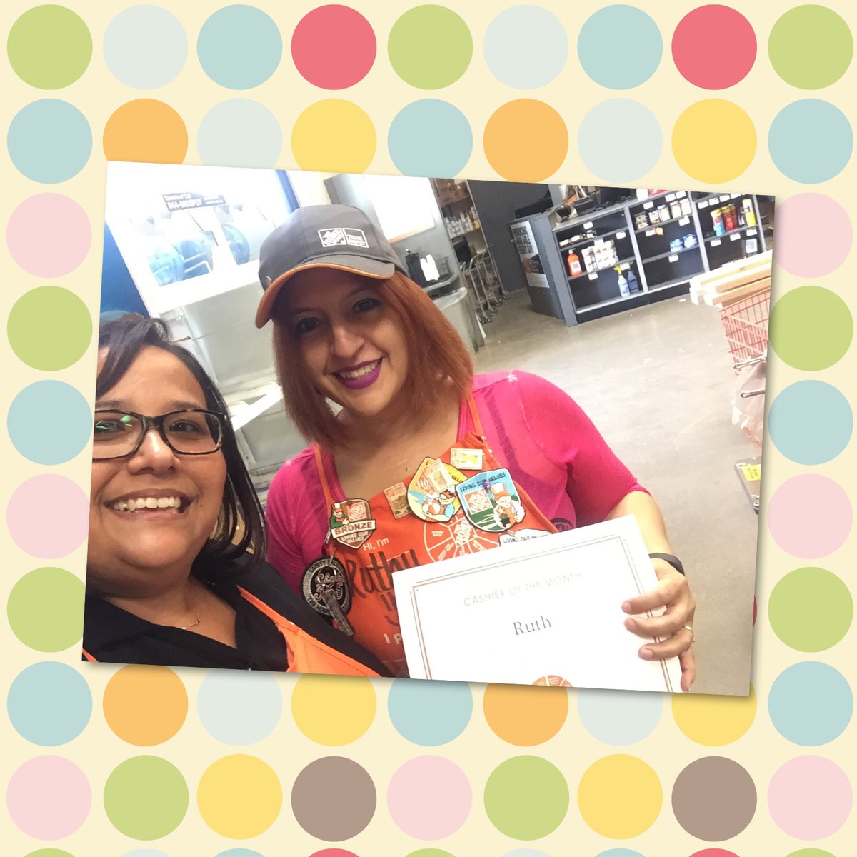 tiffanyrazo's tweet photo. Our cashier of the month receiving her invite for the luncheon 🍽Awesome job @ruthysanchez17 ‼️ https://t.co/vGILLIsBXB
