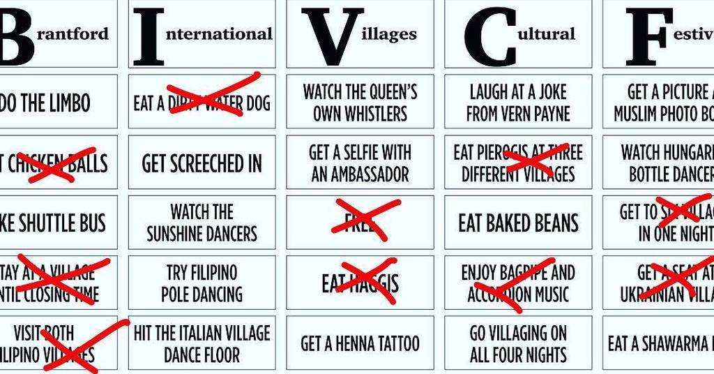Still working on a proper bingo.... #BrantfordVillages #twitter ift.tt/2tWtRQn