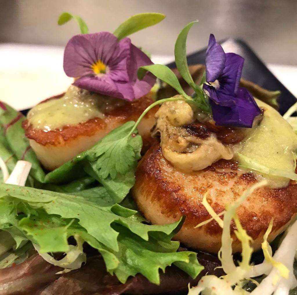 Scallops kind of day!!! #laboheme #santamonica #weho #foodie #labohemefoods #westhollywood #scallops #eggplant ift.tt/2tzVZXs