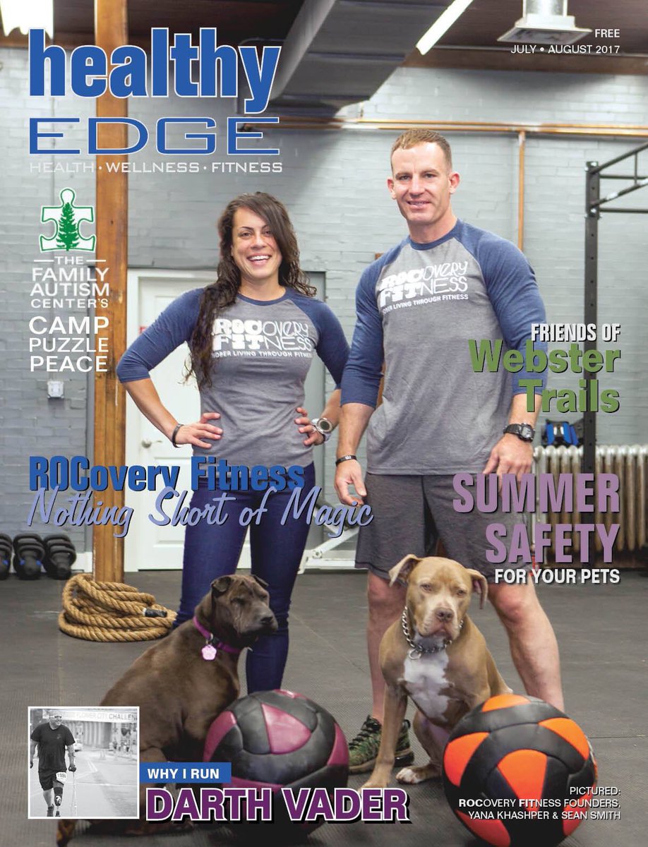 ROCoveryfitness's tweet photo. @HealthEdgeMedia Thank you for featuring #rocovery on the front page and spreading hope of #recovery #GetBusyLiving #sober #nonprofit #hope https://t.co/sB1tSetKqO