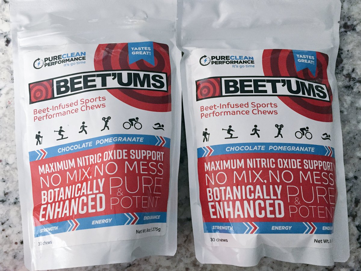 eliseswinter's tweet photo. Just got these today and had to try one. Yummy!! Thanks for the recommendation @Flavin8tor! #poweredbybeets #triathlete https://t.co/tSvaw3zXGh