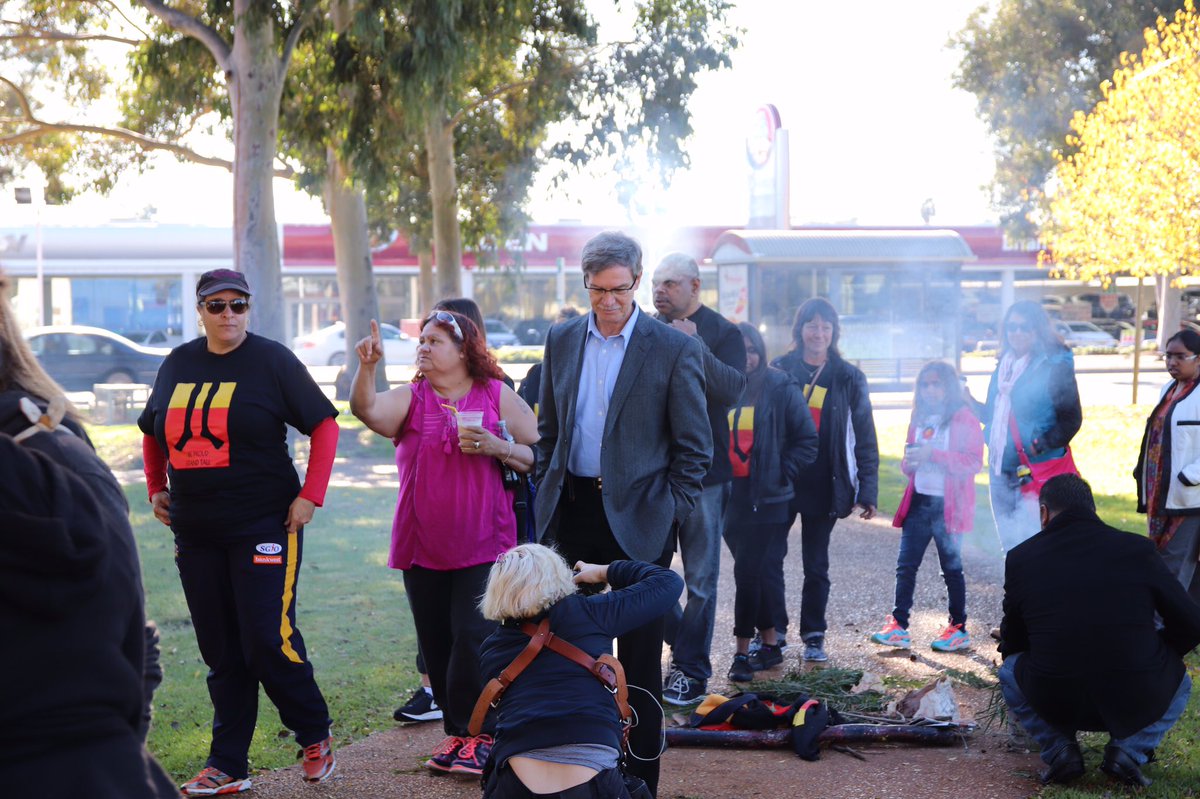 MikeNahan's tweet photo. I joined NAIDOC week celebrations earlier to support indigenous language and literacy. #NaidocWeek2017 https://t.co/6HMQyolGip