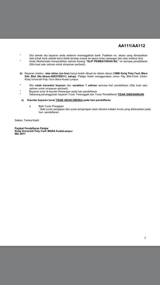 Official Apros Kuptm On Twitter Following Are Cat Student S Registration Fee For Semester July December 2017